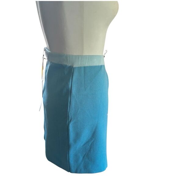 House of Harlow 1960 Blue Mini Pencil Skirt - Picture 6 of 7